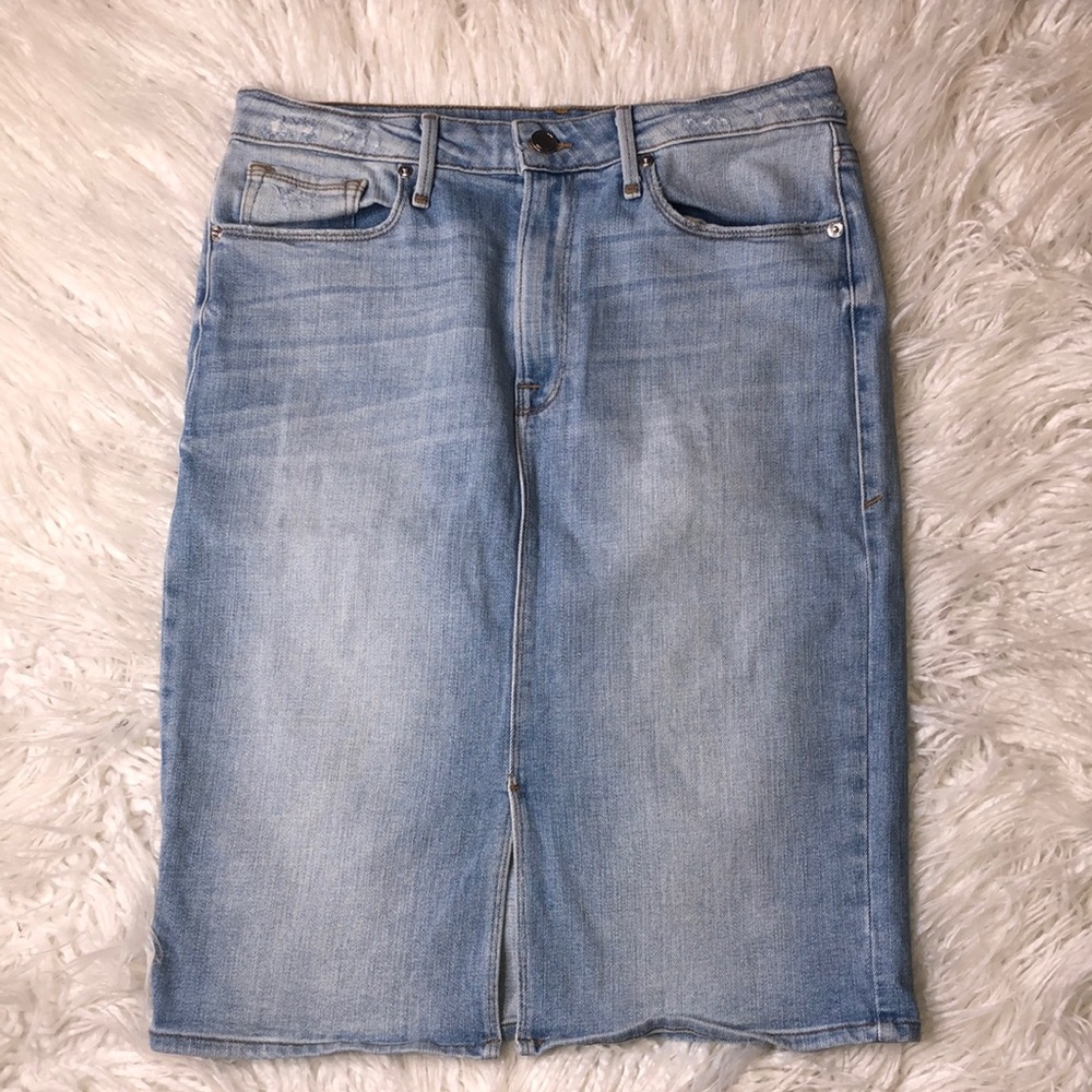 Good American Denim Skirt